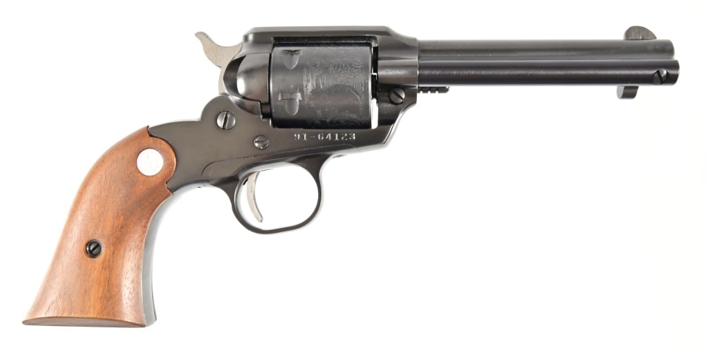 Ruger Super Bearcat .22 Revolver: S/N 91-64123. In original factory box. 4" barrel. Modern.