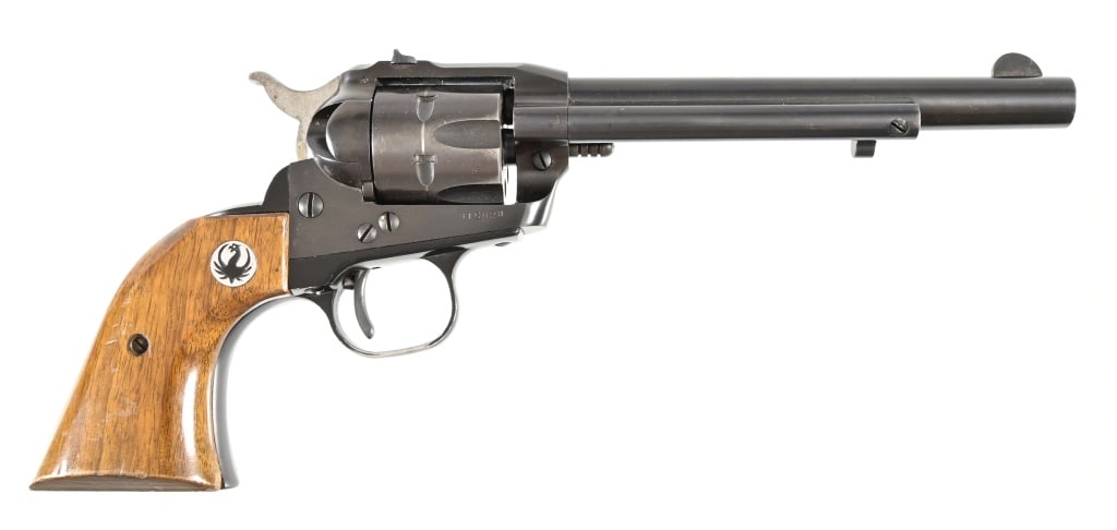 Ruger Single Six Win .22 RF Mag 3 Screw Revolver: S/N 315823. 6 1/2" barrel. Modern