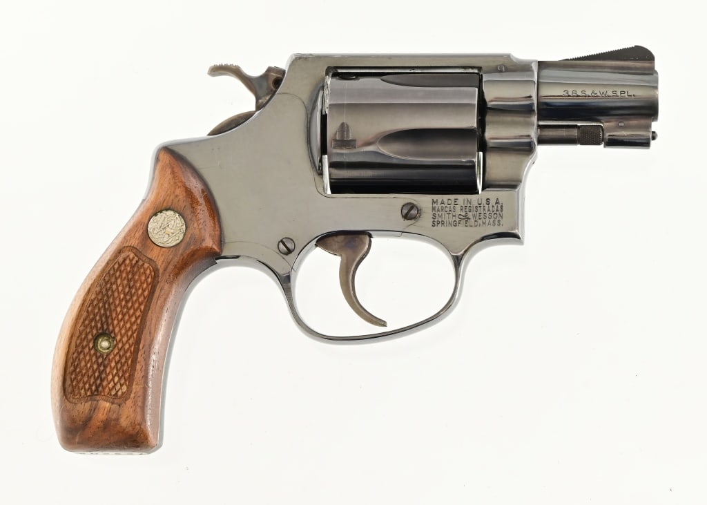 S&W Model 36 .38 Special Revolver: S/N 14062. 2" barrel. Modern.