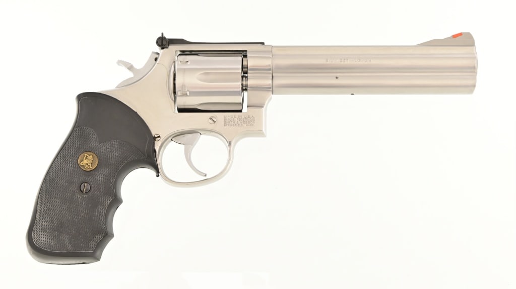 S&W Model 686-3 .357 Magnum Revolver: S/N BDR8998. 6"barrel. Modern.