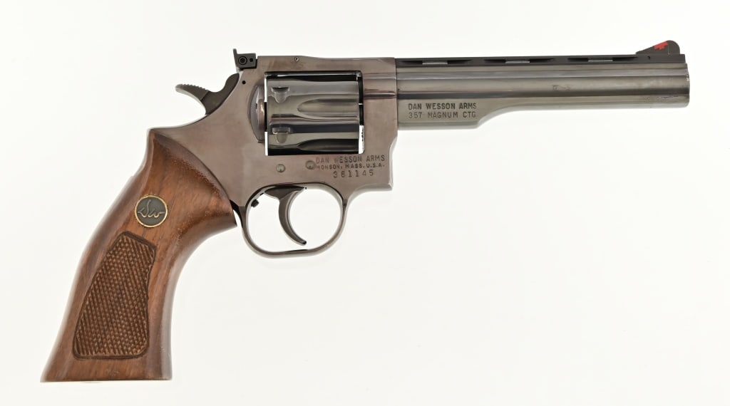 Dan Wesson Model 15 .357 Magnum Revolver: S/N 361145. 6" barrel. Modern.