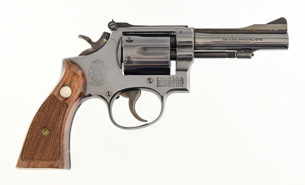 S&W Model 15-2 .38 Special Revolver: S/N K774848. 4" barrel. Modern.