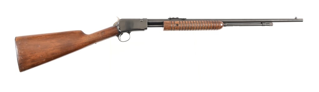 Winchester Model 62A .22 Pump Action Rifle: S/N: 155333. 23" barrel. Nice condition, wood may have been refinished. Modern.