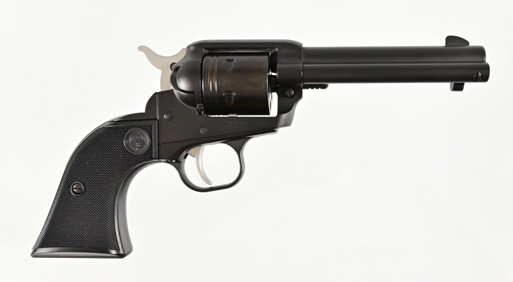 Ruger Wrangler .22 Revolver: S/N 205-62885. In original factory box. 4 1/2" barrel. Modern.