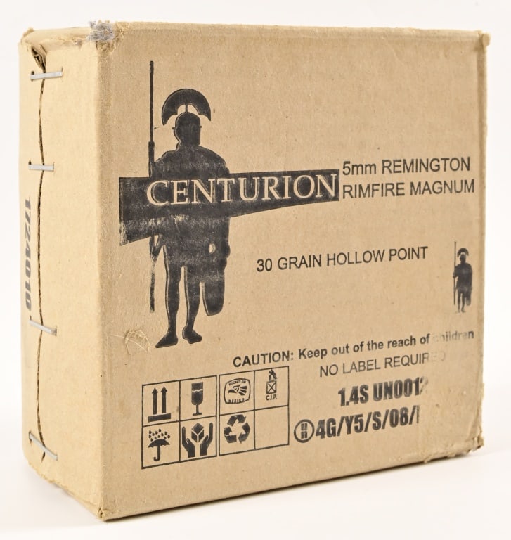 1,000 Rounds Centurion 5mm Magnum Ammo: 1,000 Rounds Centurion 5mm Magnum Ammo