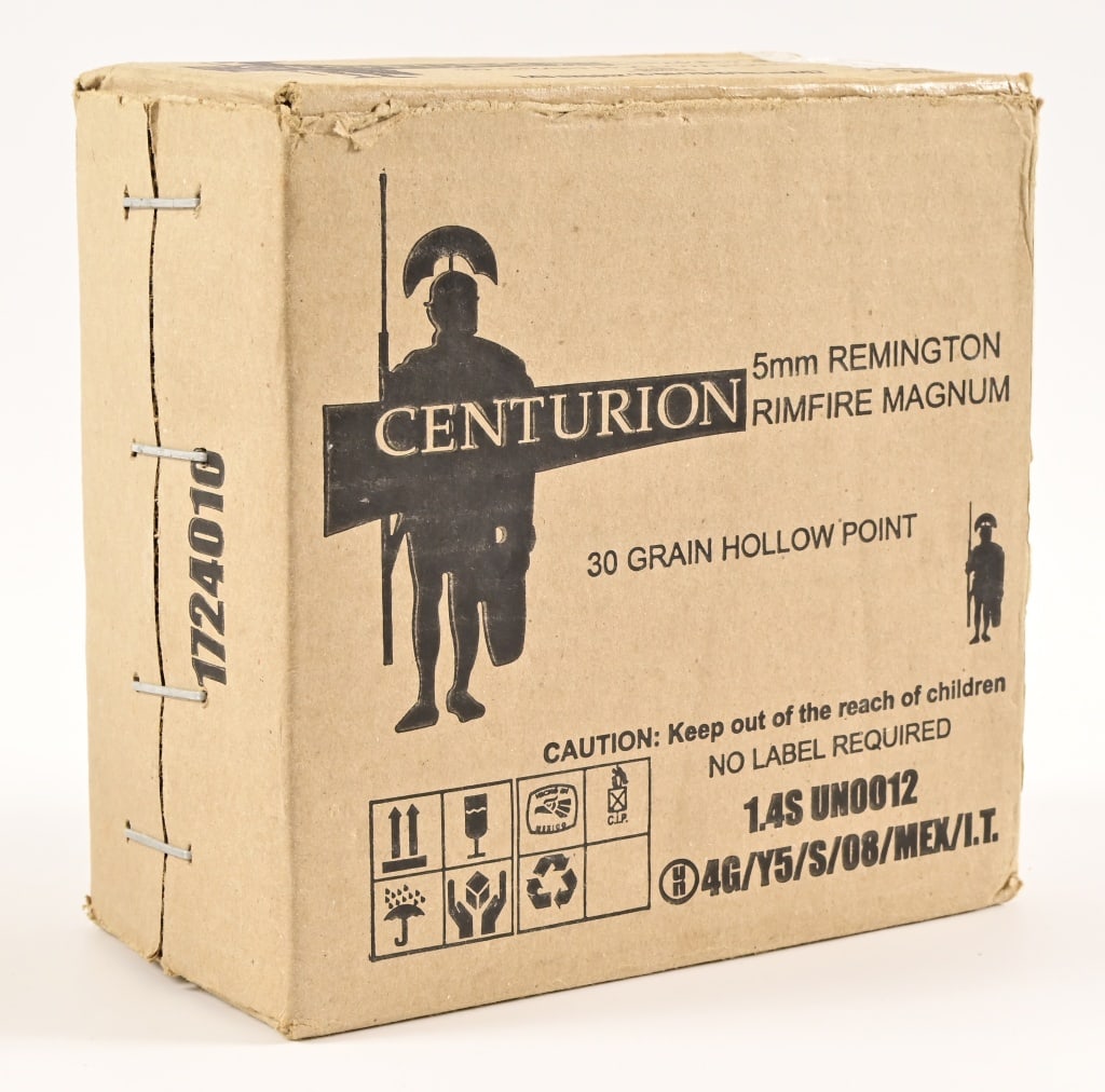 1,000 Rounds Centurion 5mm Magnum Ammo: 1,000 Rounds Centurion 5mm Magnum Ammo