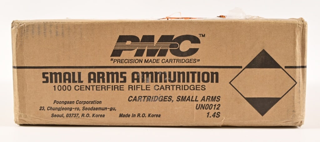 1,000 Rounds PMC X TAC .556 Factory Ammo: Unopened box.