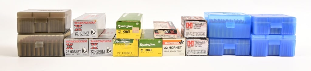 650+ Rounds Assorted .22 Hornet Ammo (1 of 2)