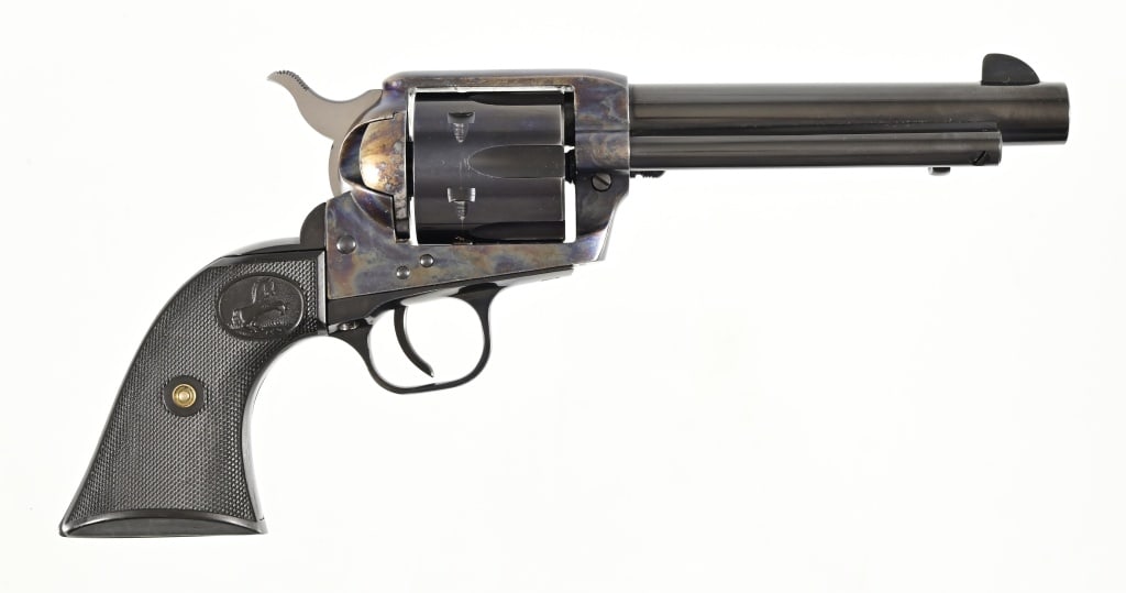 Colt Cowboy SAA. .45 Colt: SN TF09417. 5.5" barrel. Nice condition. Modern.