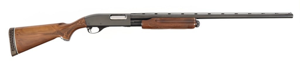 Remington Model 870 Wingmaster 12 GA Shotgun: Pump Action, 28" barrel. Modern.