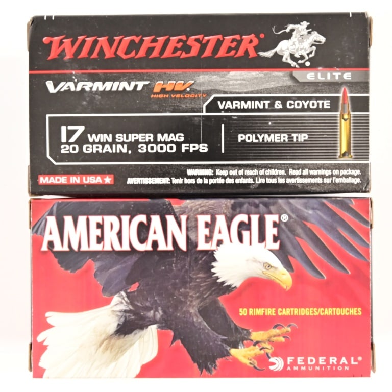 17 Winchester Super Magnum Ammo 1000 Rounds (1 of 1)