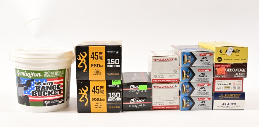 Colt .45ACP Ammo 1200 Rounds: Colt .45ACP Ammo 1200 Rounds