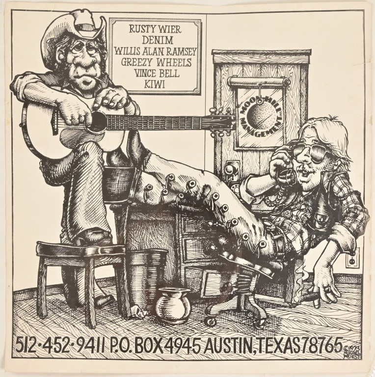1973 Moon Hill Management Promotional Poster (1 of 9)