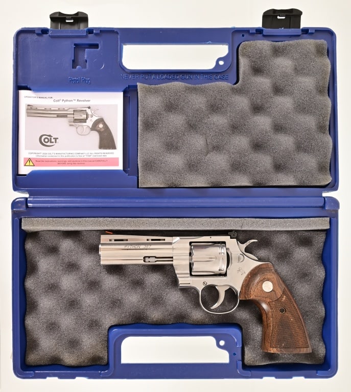 Colt Python .357 Magnum Revolver 4.25" - 8