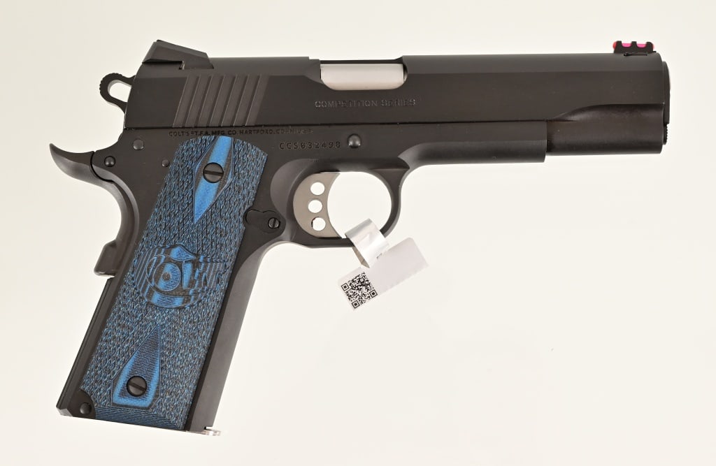 Colt Government Model 1911 .45 ACP New Unfired: 5" Barrel, Factory Case, S/N CCS032498, Modern