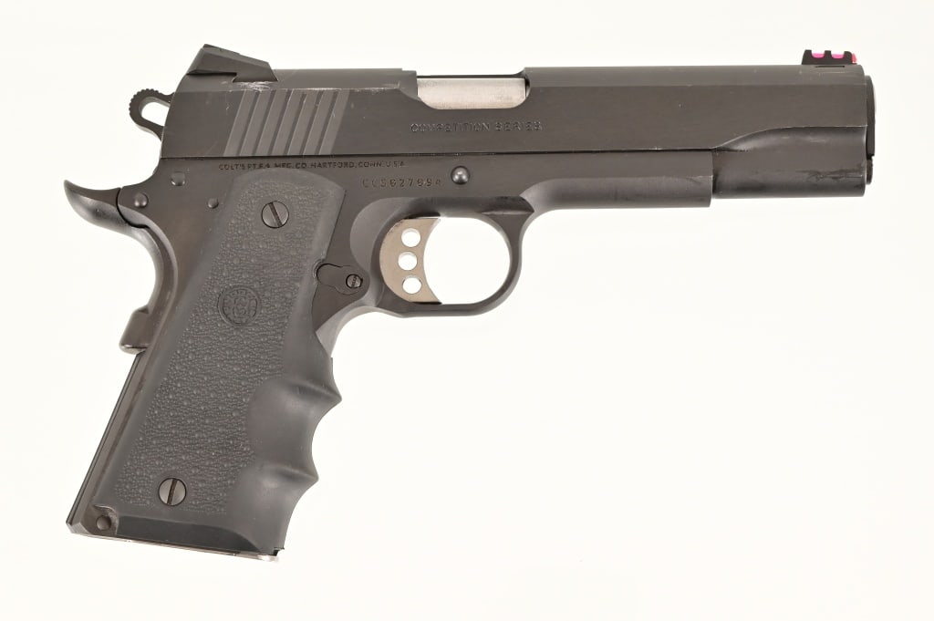 Colt Competition Series 1911 .45 ACP: 5" Barrel, 1 Extra Mag, Factory Case, S/N CCS027094, Modern