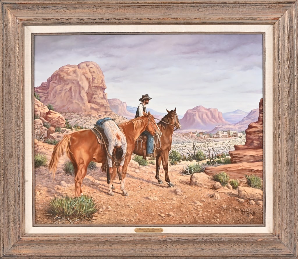 Wanda Johnson Bound For Bounty Oil Painting (1 of 9)
