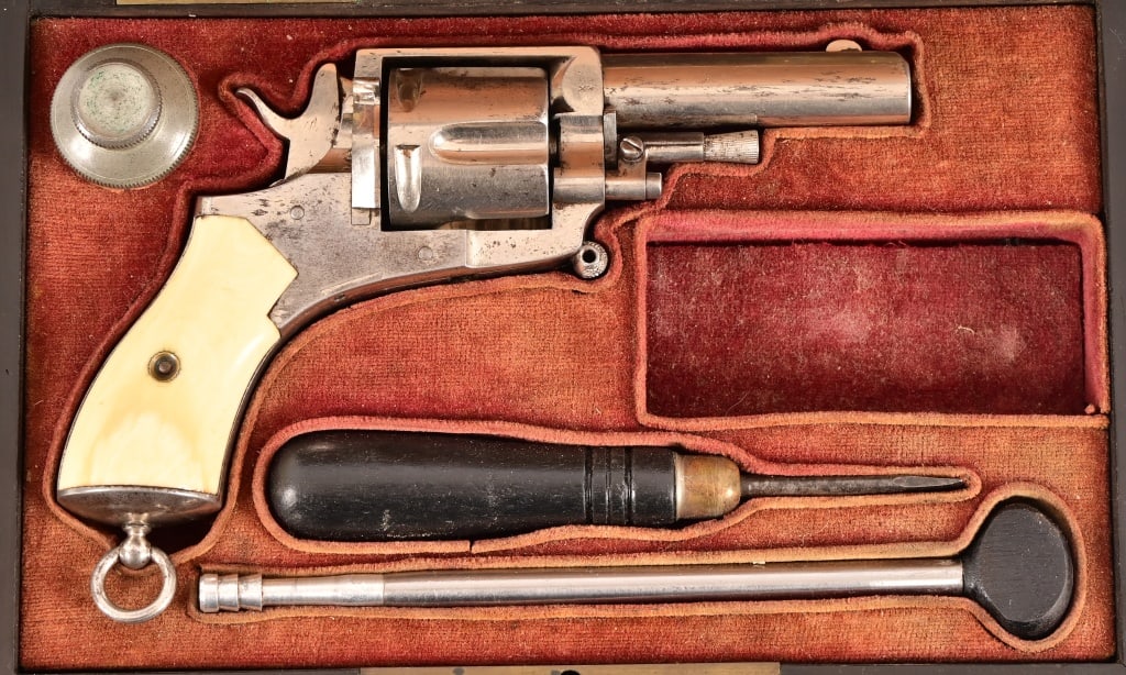 Antique Cased French Pinfire Revolver (1 of 18)