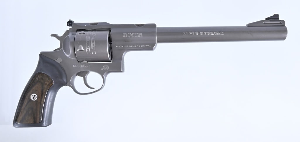 Ruger Super Redhawk .454 Casull/,45 Colt Revolver: In original factory case. 9 1/2" barrel. Modern.