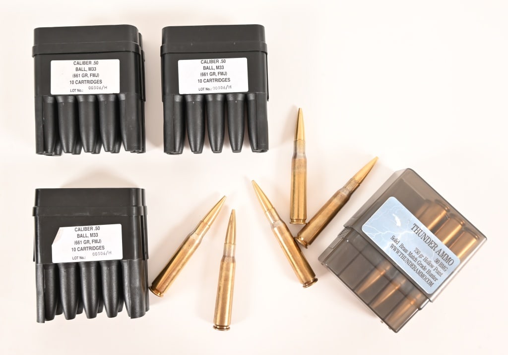 Barrett .50 Caliber M33 Ammo 39 Rounds (1 of 3)