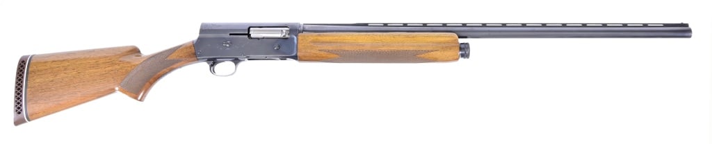 Browning A5 12 Magnum Semi-Auto Shotgun: 27.5" Barrel, modified choke. S/N 70V74186, Modern
