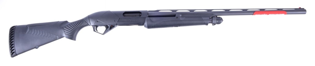 Benelli Super Nova 12 GA Pump Shotgun: 27.5" Barrel, takes choke tubes. Great condition, takes up to 3.5" shells. S/N Z780605A15, Modern