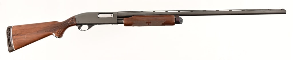 Remington Model 870 Wingmaster 12GA Shotgun: SN T913090V. 30" full choke barrel. Nice condition with minor handling marks. Modern.