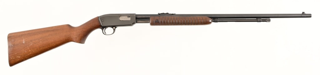 Winchester Model 61 .22 Rifle: SN 184250. 24" barrel. Made in 1952. DL or other number has been scribed on receiver. Modern.