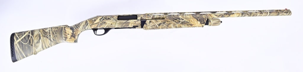 Stoeger M350 12 Gauge Shotgun: S/N: 721304. 26" barrel, advantage max4 camo pattern, chambered for 2 3/4", 3", or 3 1/2" shells. Modern.