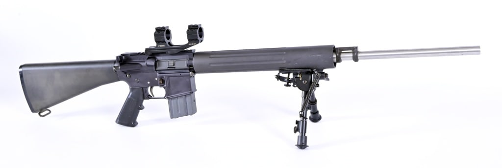 Colt AR15 CAR-A3 H-Bar Elite 5.56/.223 Carbine: S/N: BK012129. 24 1/2" barrel, Burris P.E.P.R. scope mount, adjustable bipod. Modern.