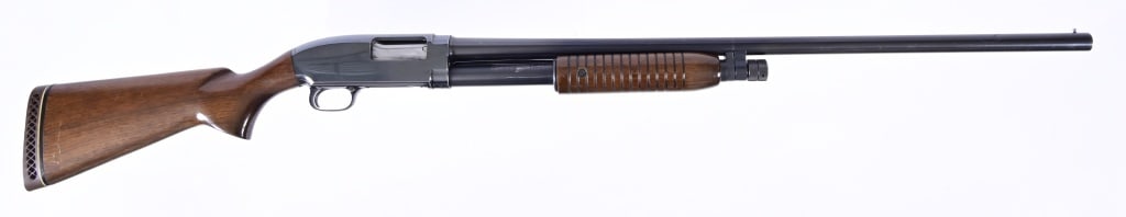 Winchester Model 12 - 12 GA Pump Shotgun: 28" modified choke barrel, S/N 1808437F. Featherweight model. Made in 1958. Modern