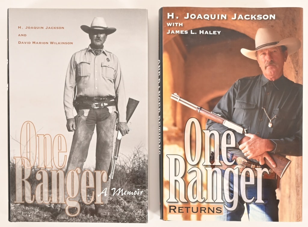 Signed Joaquin Jackson One Ranger Books (2) (1 of 6)