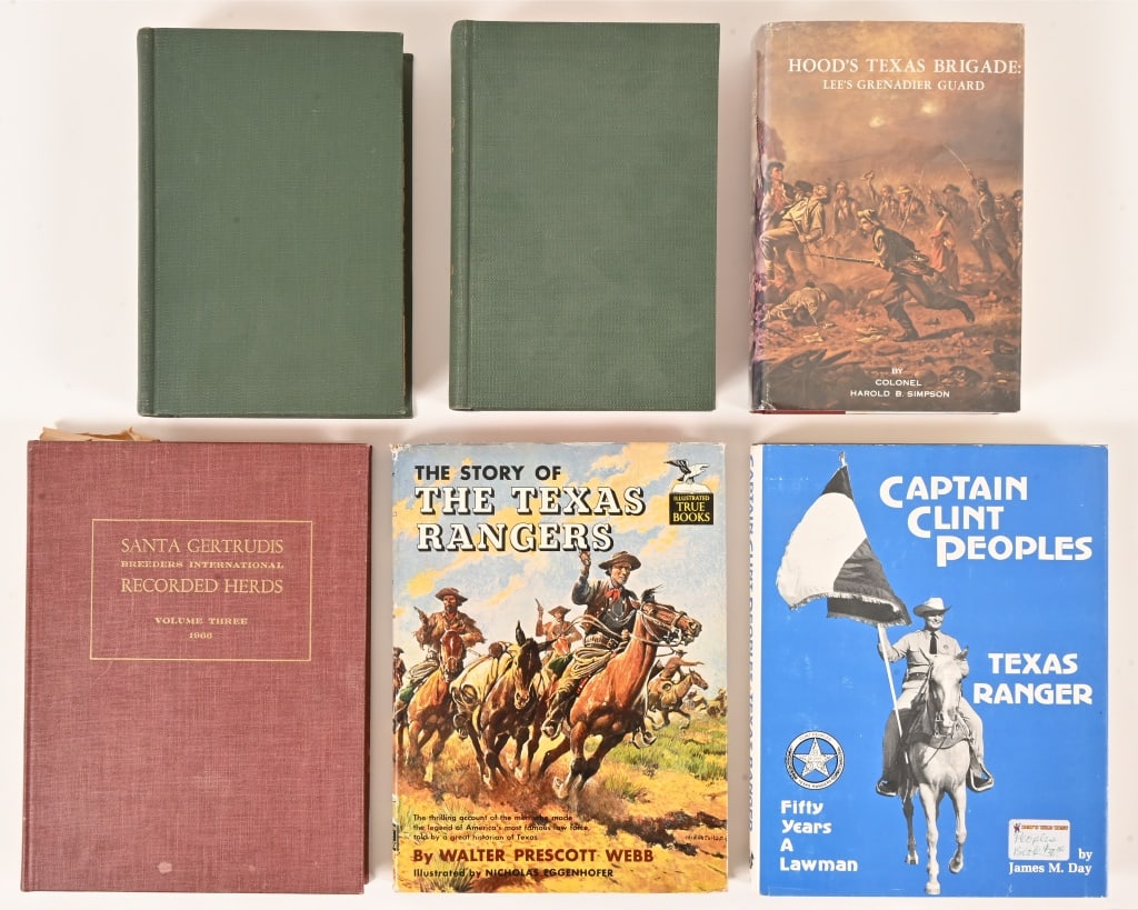 Collection Texas Historical & Ranching Books (1 of 20)