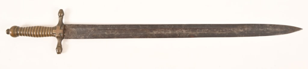 Antique Brass Handled Short Sword (1 of 11)