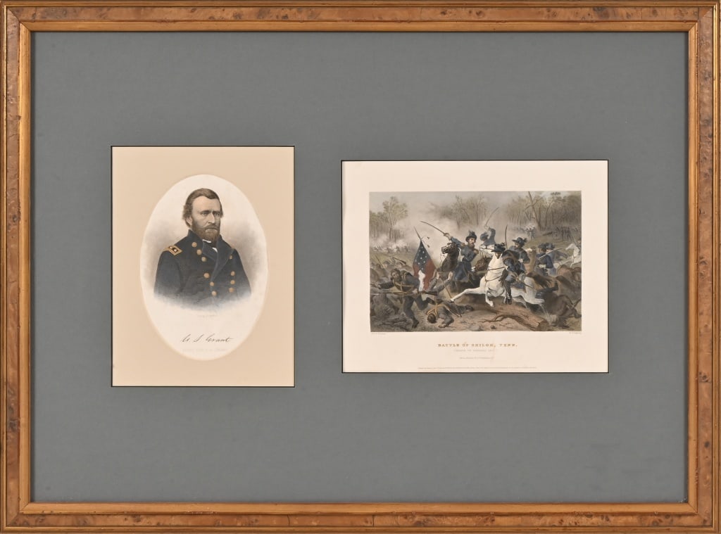 U.S. Grant Battle of Shiloh Engraving 1863 (1 of 4)
