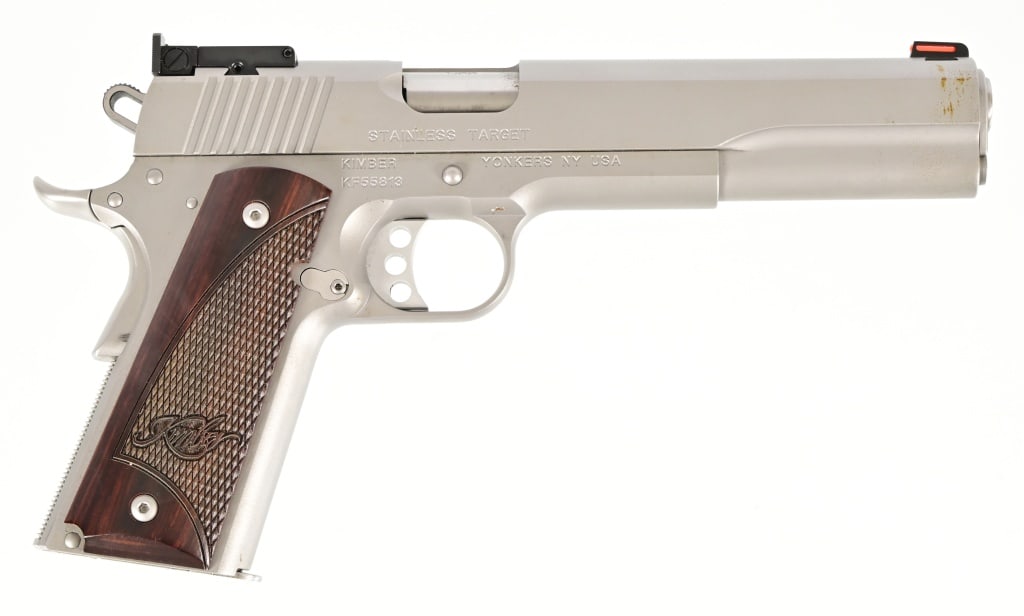 Kimber 1911 Stainless Target 10mm Pistol (1 of 3)