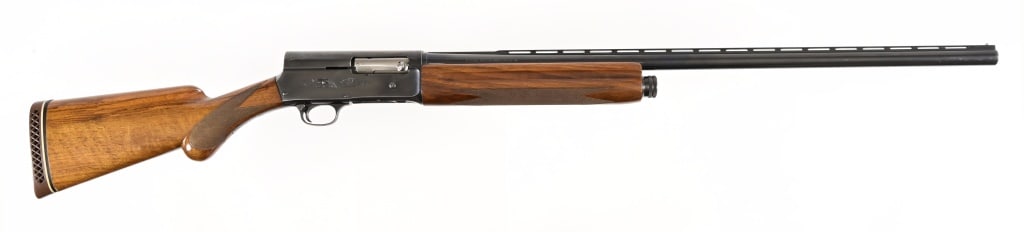 Browning A5 Magnum 12 Gauge Shotgun: 30" barrel, semi auto shotgun, chambered 3" shells. Modern.