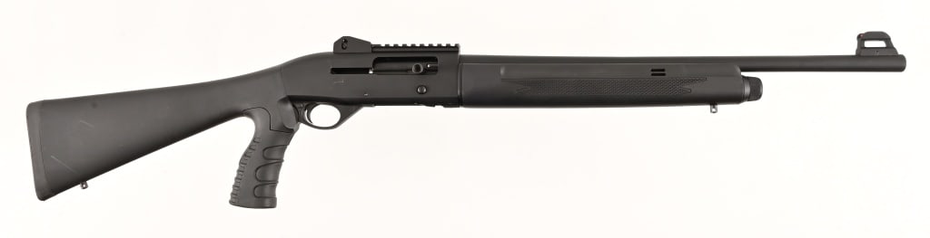 Mossberg Model SA-20 20 Gauge Shotgun: SN KA15001. 20" fixed choke barrel, pistol grip. Model SA-20. Made by Kayhanarmsan. Modern.