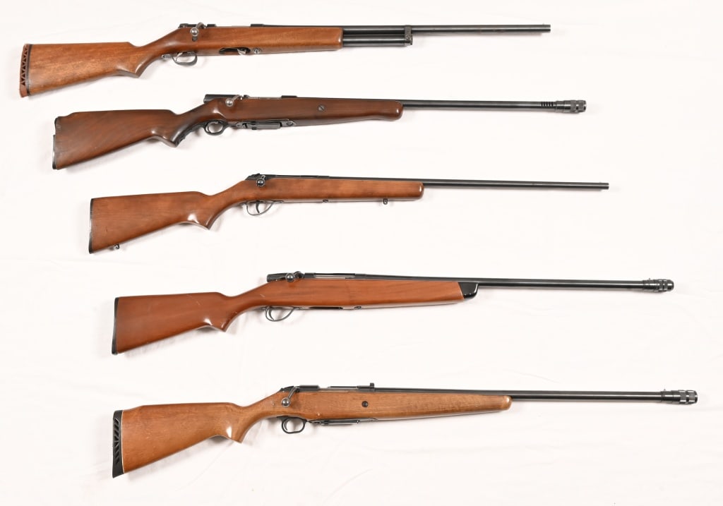 Collection of 5 Assorted Bolt Action Shotguns (1 of 8)