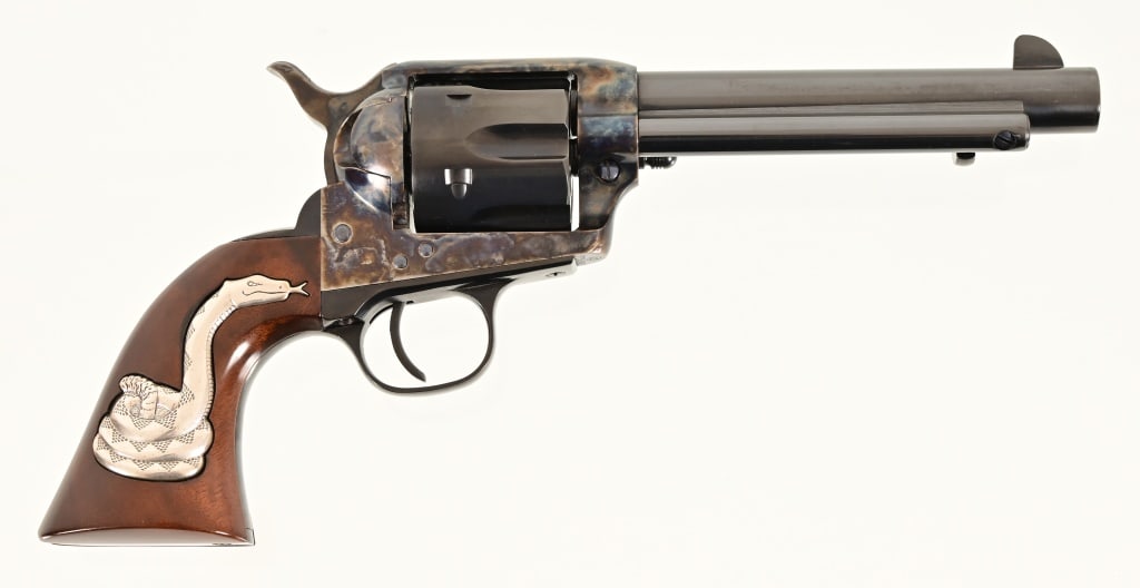 Pietta Model 1873 Gen II SAA .45 Revolver: 5.5" Barrel, Factory Box, S/N P75085, Modern