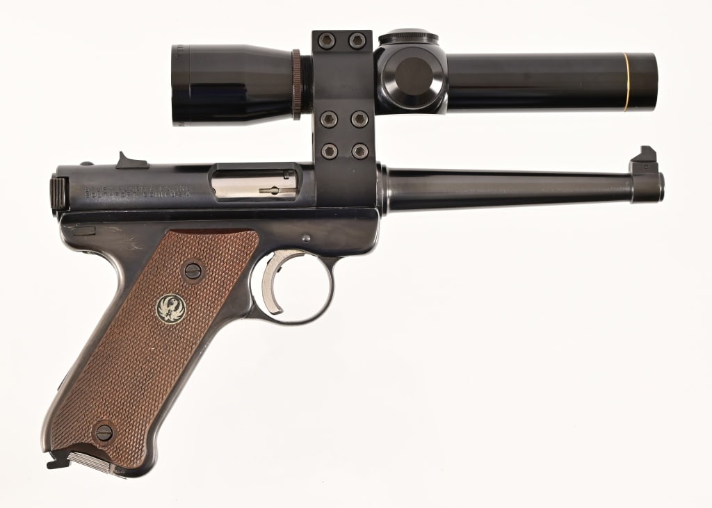 Ruger .22LR Pistol With Leupold Scope (1 of 2)