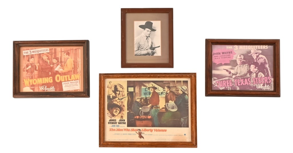 John Wayne Lobby Cards And Photograph (1 of 5)