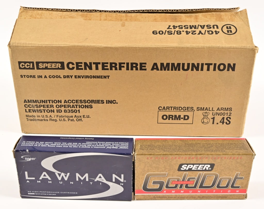 1000 Rounds Speer .357 Sig Factory Ammo (1 of 1)
