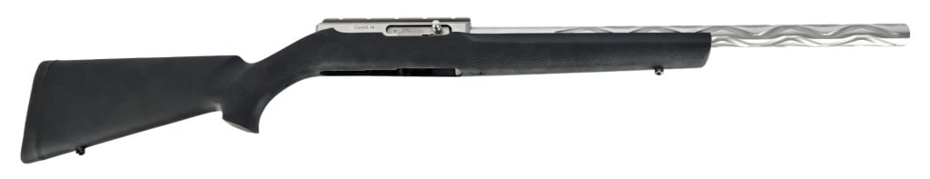 Volquartsen .17 HMR Rifle: S/N 17-00348. 18" Barrel, semi auto action. Incomplete Rifle. Missing only drop in trigger group and magazine which can be replaced. Complete new rifle $1500-1800.00.