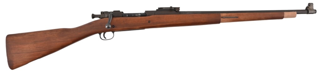 Remington M1903 .30-06 Rifle: SN 3126467. Working condition. 24" barrel, bolt action rifle, good bore. Restocked, front barrel band needs to be fitted. Modern.
