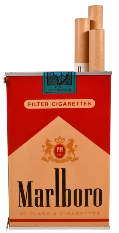Marlboro Lighted Cigarette Advertising Sign (1 of 15)