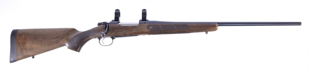 CZ 557 6.5x55 Sweed: S/N: D342044. Bolt action rifle with scope mounts, imported by CZ USA, Kansas City ,KS, 24" barrel. Modern.