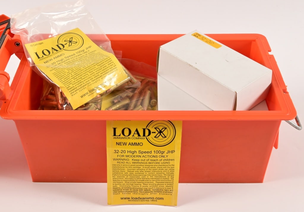 550+ Rounds Load X .32-20 Ammo (1 of 2)