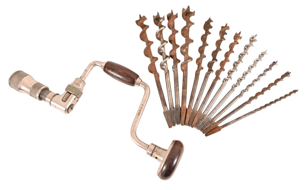 Winchester Brace and Bit Drill With Bits (1 of 4)