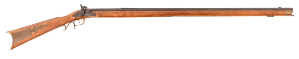 St. Louis Marked Flintlock Rifle .45 Caliber (1 of 16)